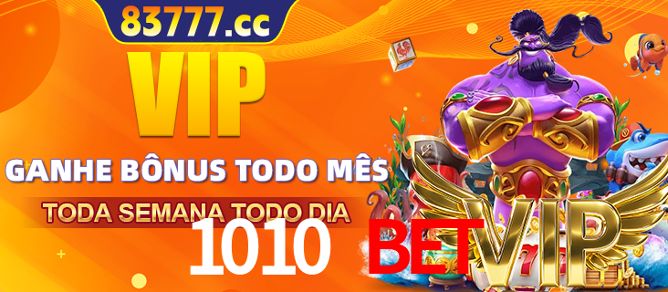 Banner promocional do 1010 bet oferecendo 100% de recompensas adicionais contínuas para quem fizer o login diário (Daily sign-in), com um mascote de coelho.