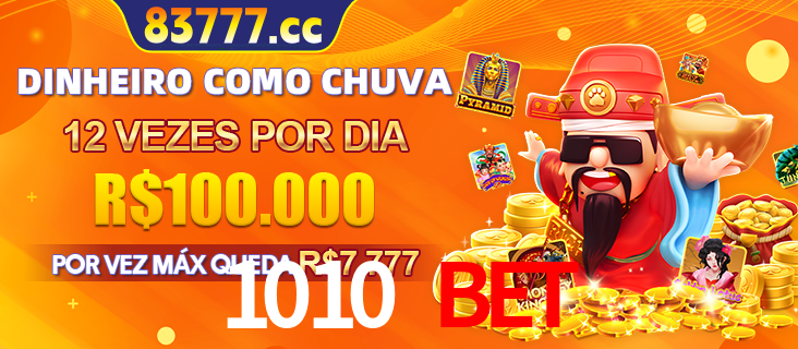 Banner do programa de recompensas Recomende para amigos do 1010 bet, detalhando os bônus por convidar amigos, com prêmios que chegam a R$288.888.