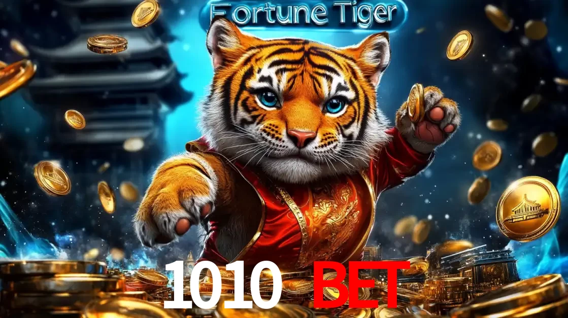 Imagem promocional do jogo de slot Fortune Tiger, com um tigre majestoso em traje tradicional cercado por uma fortuna em moedas de ouro, disponível agora no cassino 1010 bet.