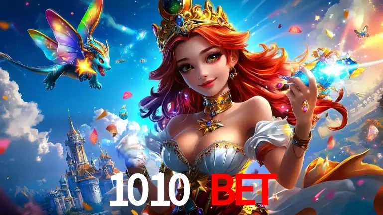 A princesa de um reino de fantasia mágico, com seu pequeno dragão, apresentando um mundo de prêmios encantados nos jogos de caça-níqueis do cassino 1010 bet.